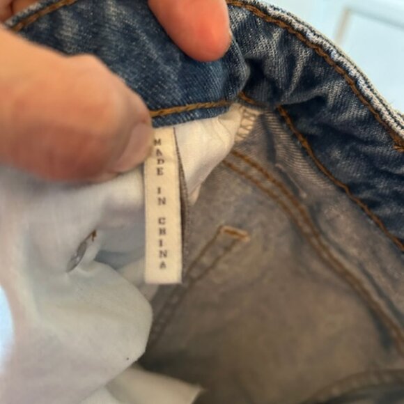 One Teaspoon Jeans Carpenter Utility Cargo Pants Women's 29 Baggy Wide Leg - Picture 6 of 11